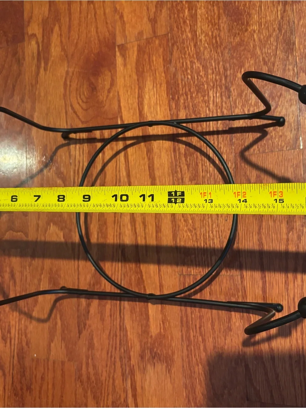 Black Metal Bowl or Pot Stand - Home Dining Support
